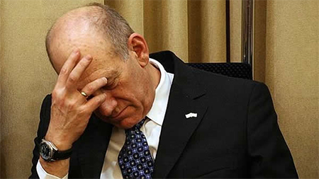 Exprimer ministro israelí condenado por corrupción